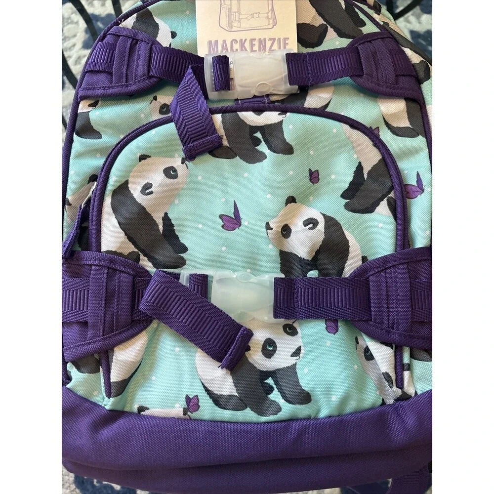 School Pottery barn BACKPACK LUNCH SET Travel Bag Panda girl Birthday gift🌈